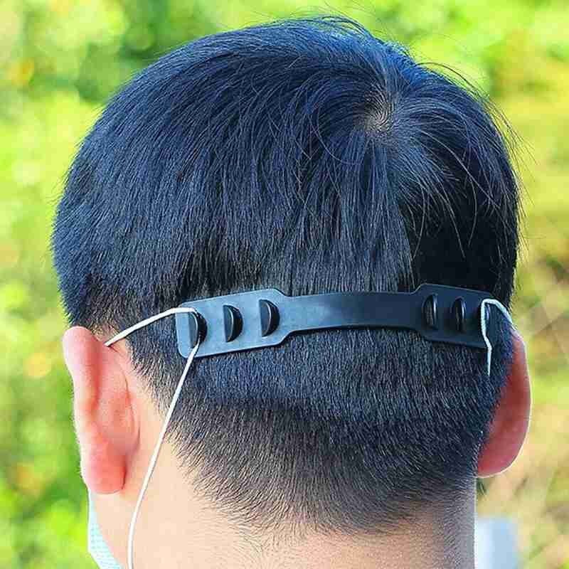 5/10/20pcs Universal Clasp Mask Hook Anti-slip Adjustable Belt Mask Ropes Elastic For Masks Unisex Mask Chains Clasp Mask Hook