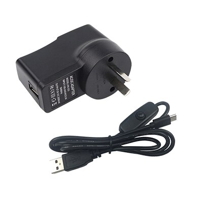 Raspberry Pi Zero 5V 2A Power Adapter Power Plug +... – Vicedeal
