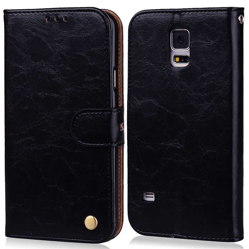 For Samsung S5 Neo Case Wallet PU Leather Silicone Cover Phone Case For Samsung Galaxy S5 Neo G903 G903F Flip Protective Case