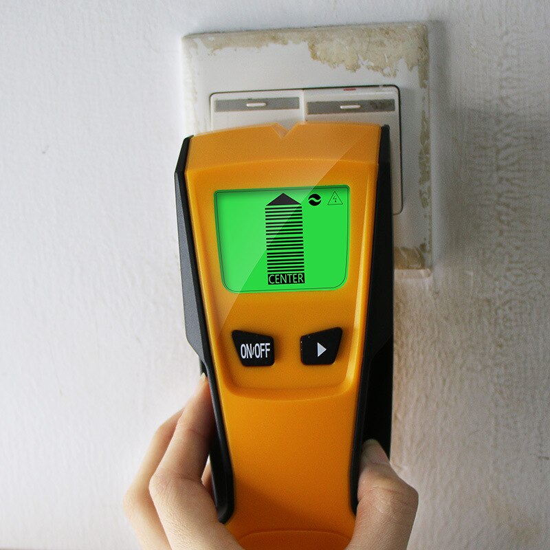3 In 1 Metalen Detector Lcd Display Automatische Kalibratie Hand-Held Muur Metalen Hout Draad Detector Scanner Nail Seeker ST250