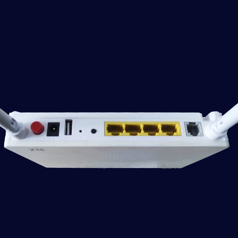 Neue Original ZTE ZXA10 F660 V8 GPON ONU 1GE + 3FE + 1 TÖPFE + WIFI Englisch Firmware Schluck FTTH faser Optische Terminal ONT