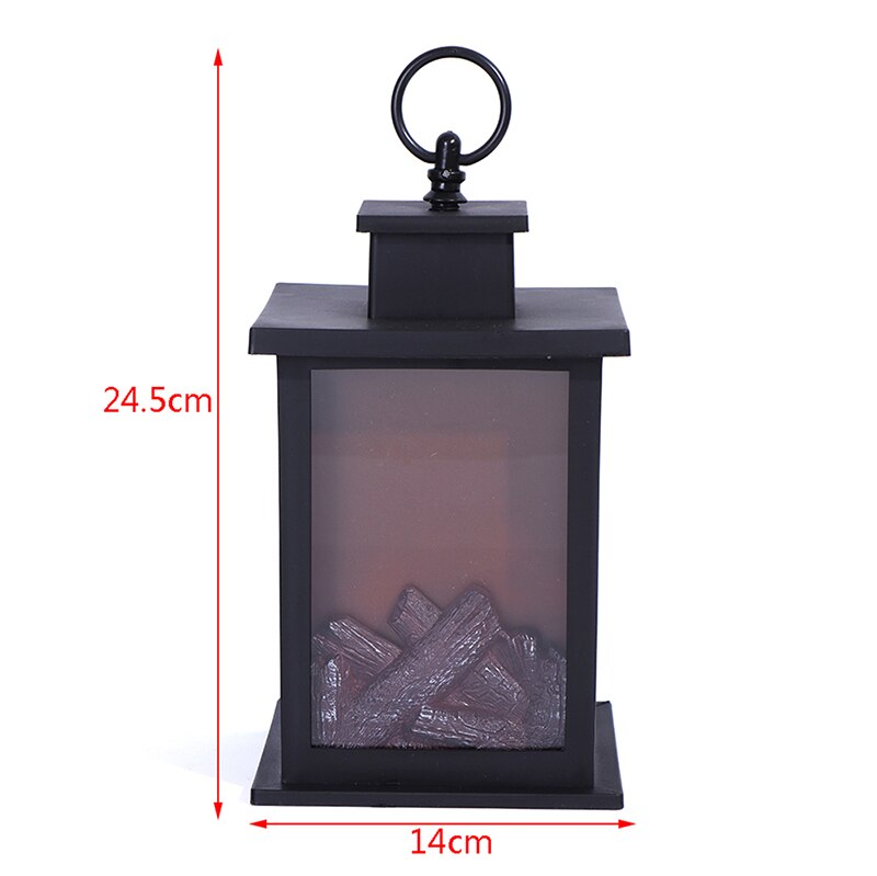 LED Flame Lantern Lamps Simulated Fireplace Light Bulb Living Room Home Decor