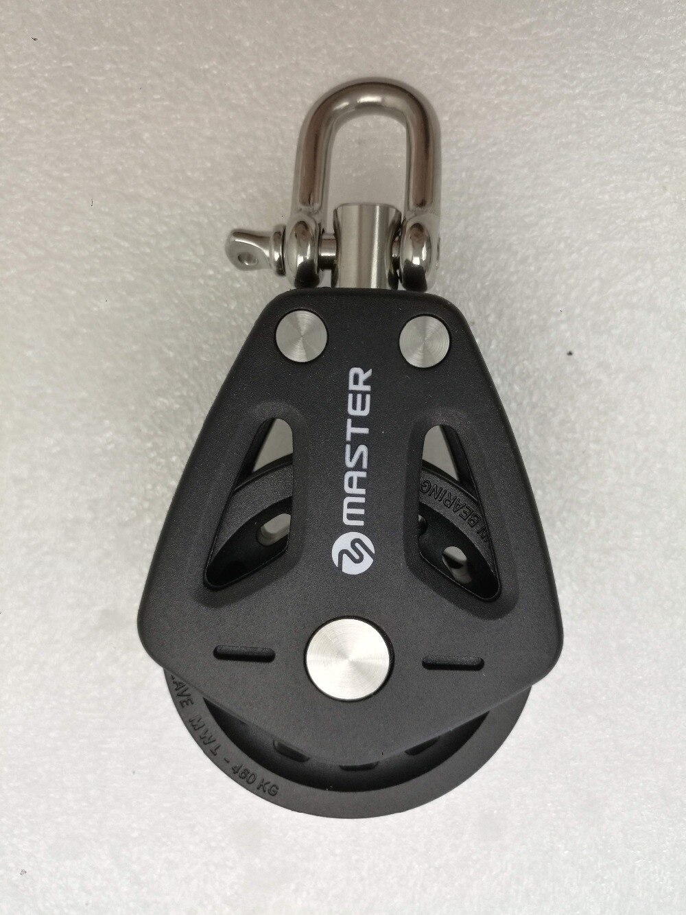 Voilier canot 50mm 2 "simple pivotant manille bloc petit bateau bloc maître BP-0501F