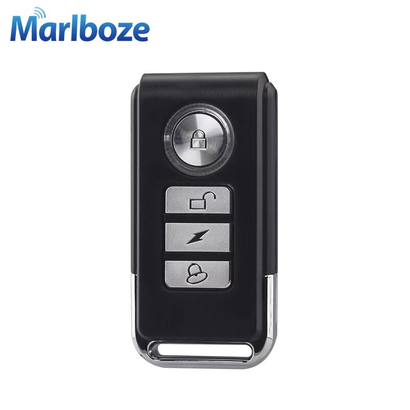 Fahrrad Vibration Spot Alarm PIR Sensor Alarm Marlboze Wireless Remote Controller für unsere Tür Sicherheit Alarm