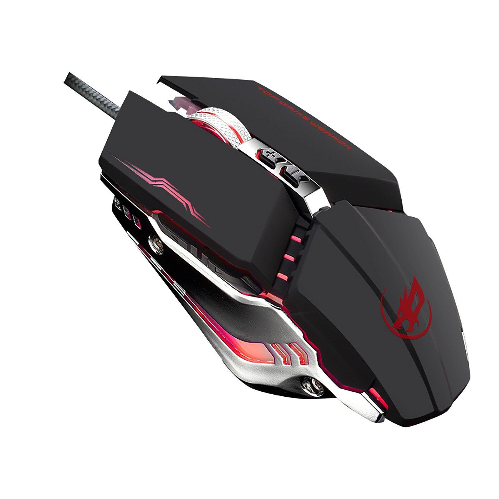 Gaming Mouse T9 - 6400 DPI - Wired USB - Ergonomic - for Laptop PC Games