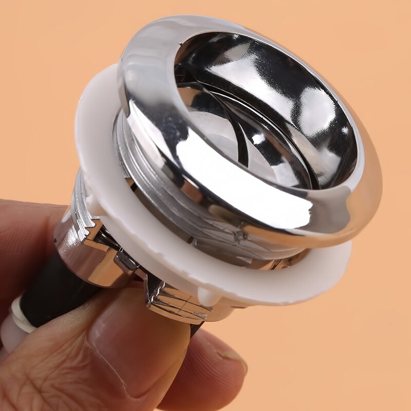 Dobbel spyling toalett vanntank trykknapper stenger 38mm lengde bad toalett tilbehør spyle knapp vann bryter trykk deksel