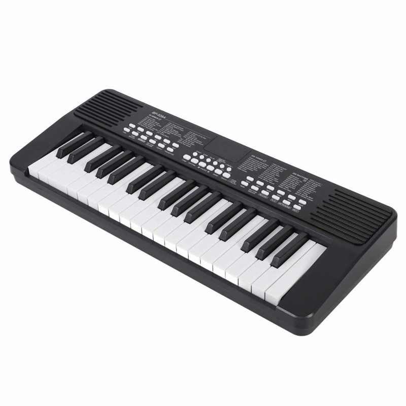 37 Key Piano Keyboards Portable Electronic Keyboard Dual Speakers with Recording Playback Function for Instrument Teaching