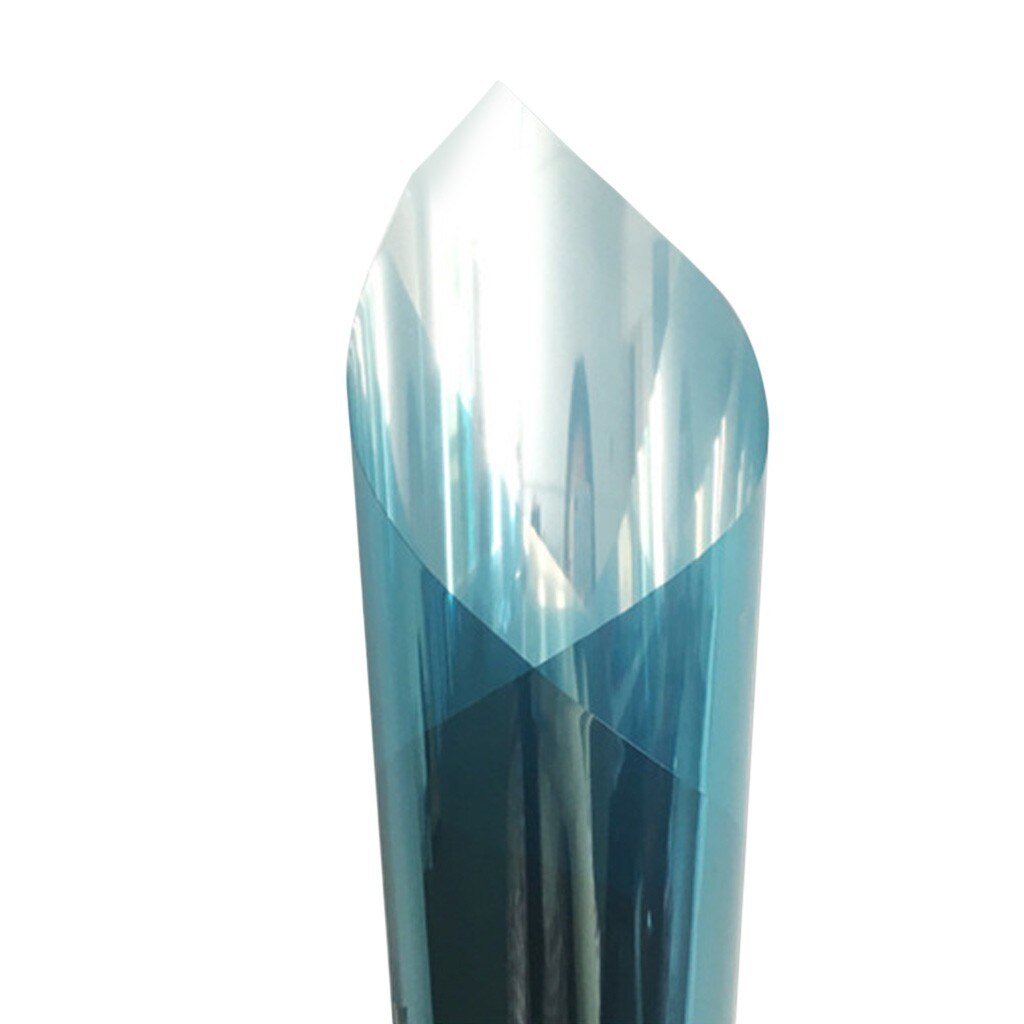 Glass Window Stickers Mirror Face Stickers Window Insulation Film Privacy Transparent High Heat Rejection UV Cut For Window: Blue