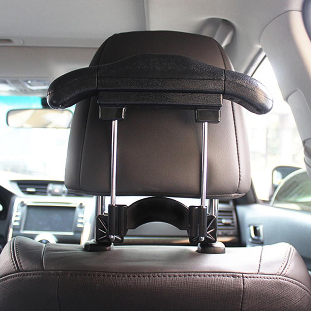 Accesorios interiores de coche, reposacabezas, suspensión retráctil, suspensión de respaldo del asiento para abrigos, chaquetas, bolsos