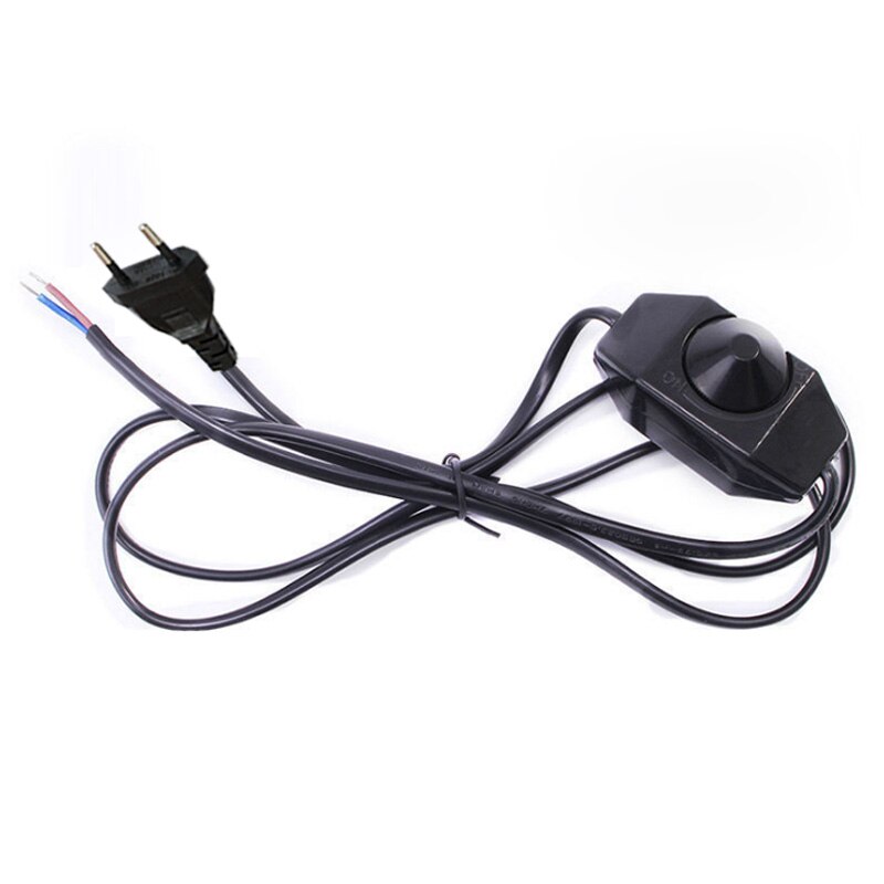Dimmer Eu Plug Kabel Licht Modulator Lamp Lijn Dimmer Controller Voor Tafellamp Elektriciteit Draad AC110V 220V 1.8M