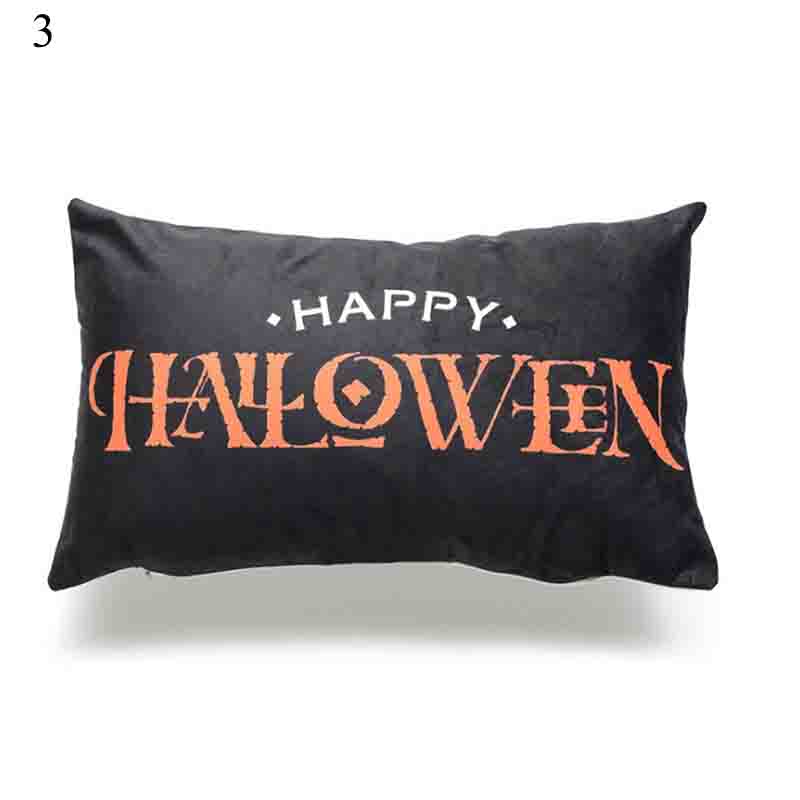 Halloween Kissen Weichem Leinen Kissen fallen Sofa Dekoration Kissen Abdeckung für Wohnzimmer Auto Kissen Hause Liefert: 3