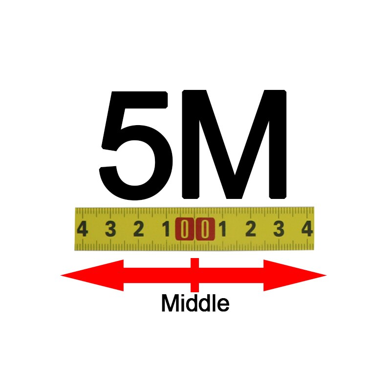 Miter Track Tape Measure Self-Adhesive Measuring Tape Steel Ruler Durable Wear-Resistan T-track Router Table Measuring Tools: 5M Two way