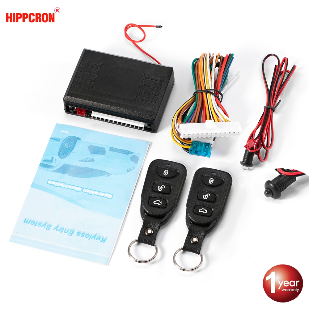 Car Remote Central Door Lock Keyless System Central Locking with Car Alarm Systems Auto Remote Central Kit Remote Control