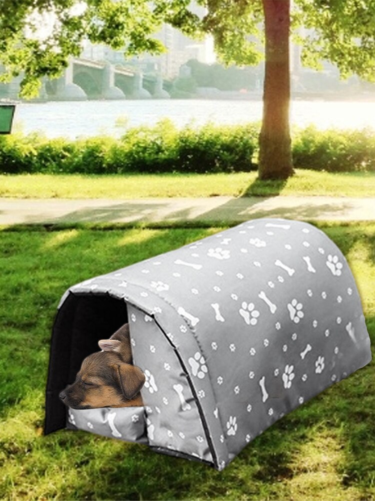 Pet House Waterproof Dog Kennel Cat House Pet Shelter For Pets Indoor Outdoor Sleeping Warm House For Your Small Dog