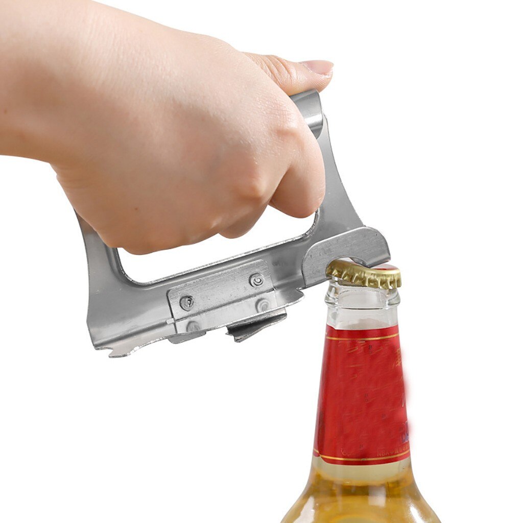 Safe Easy Manual Metal Can Opener Side Cut Manual Can Opener Steel Ergonomic Manual Can Opener Kitchen Tools