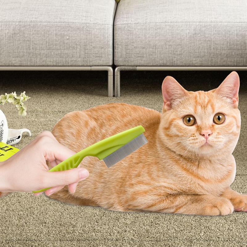 Zecken kamm Läbenutzen und Floh bürste 2 Stück Tierhaaren tfernung und Pflege werkzeug Haustier liefert Floh entfernungs kamm für Welpen Katzen hund