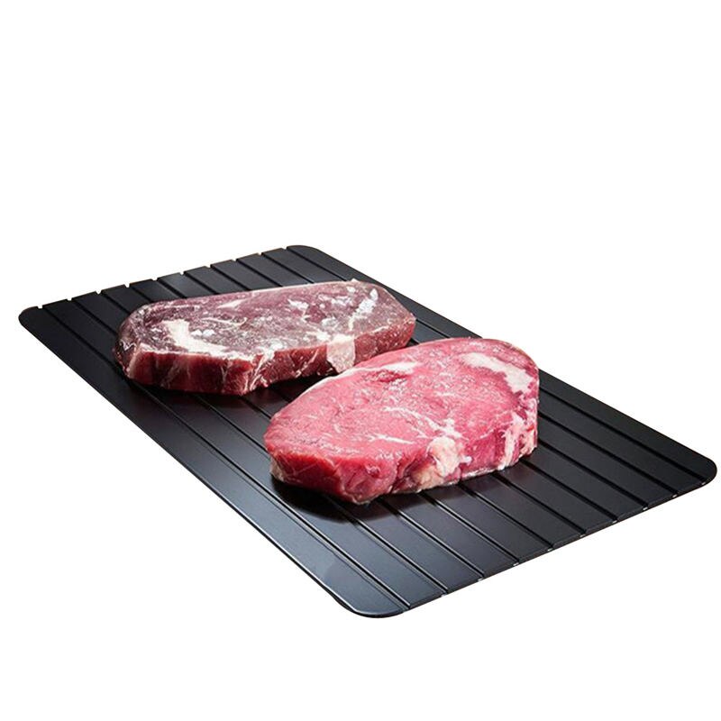 Fast Defrost Tray Portable Frozen Food Fruit Meat Quick Defrost Board Kitchen Safety Defrost Gadget