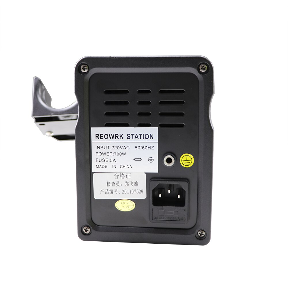 poste de reprise de soudure à 858D LED pistolet à Air numérique Station de soudure ESD 700W téléphone d'ordinateur chauffage Ultra-rapide