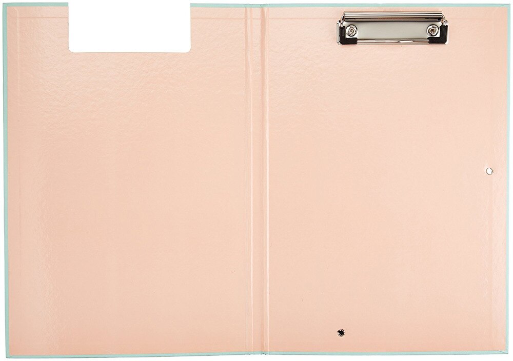 Portapapeles con doble clip para documentos, carpeta, papel de datos, con vendaje, para oficina, A4