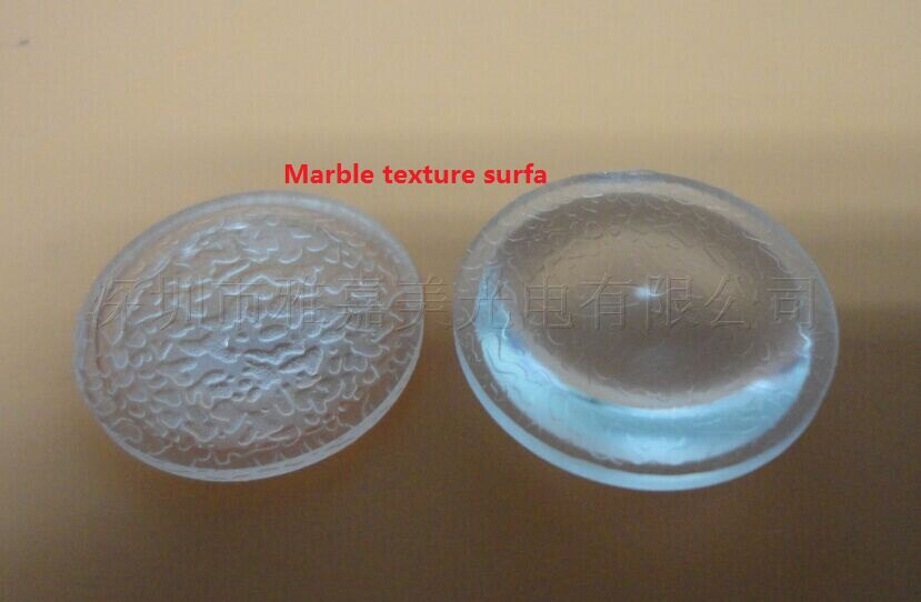 High power LED lens Diameter 19.8mm Plano Convex lens, leidde optische lens, 1 w 3 w Reflector Lens