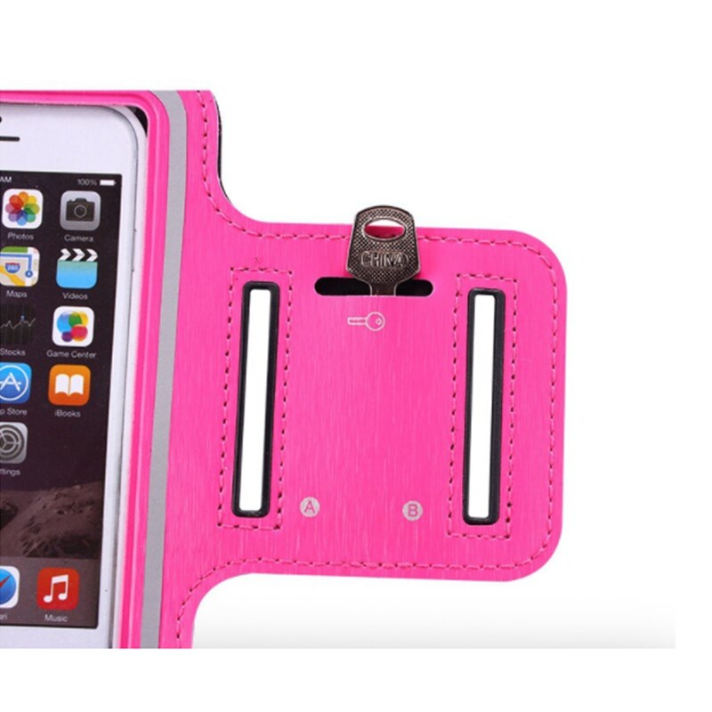 Universele outdoor sport telefoonhouder, armbandhoes voor samsung, sportschool hardloop telefoontas, armbandhoes voor iphone xs max voor samsung