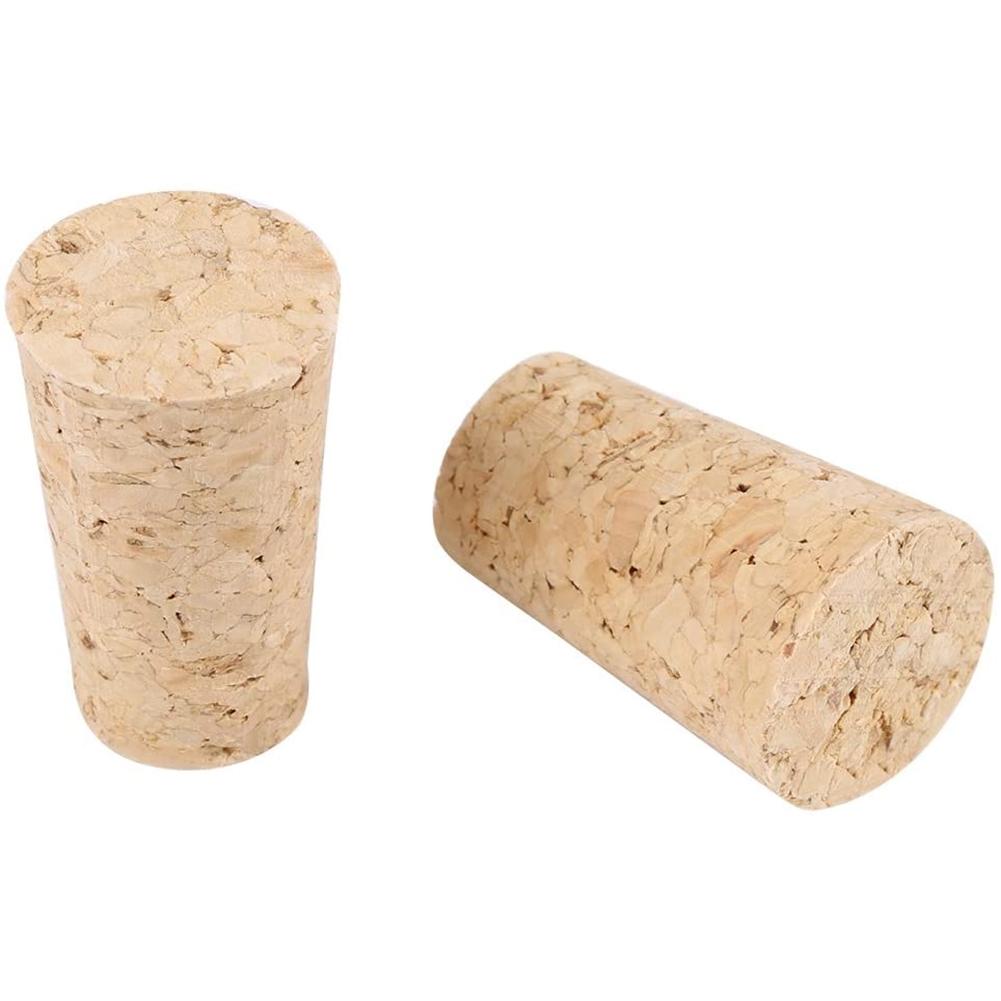 Blank Wine Corks Straight Corks Wine Stoppers Reusable Functional Portable Sealing Wine Bottle Stopper For Bottle 10 PCS