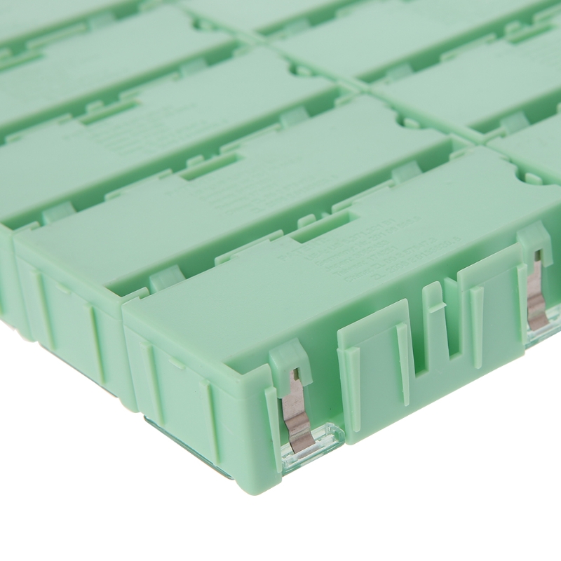 Mini SMD SMT Electronic Box IC Electronic Components Storage Case 75x31.5x21.5mm 19QB