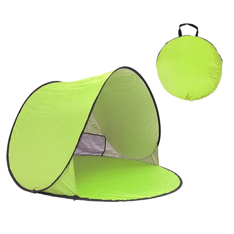 POP UP Family UV Beach Tent Instant Sun Shade Tent Anti UV Portable Automatic Kids Playing Sun Shelter Camping Fishing Hiking: 2