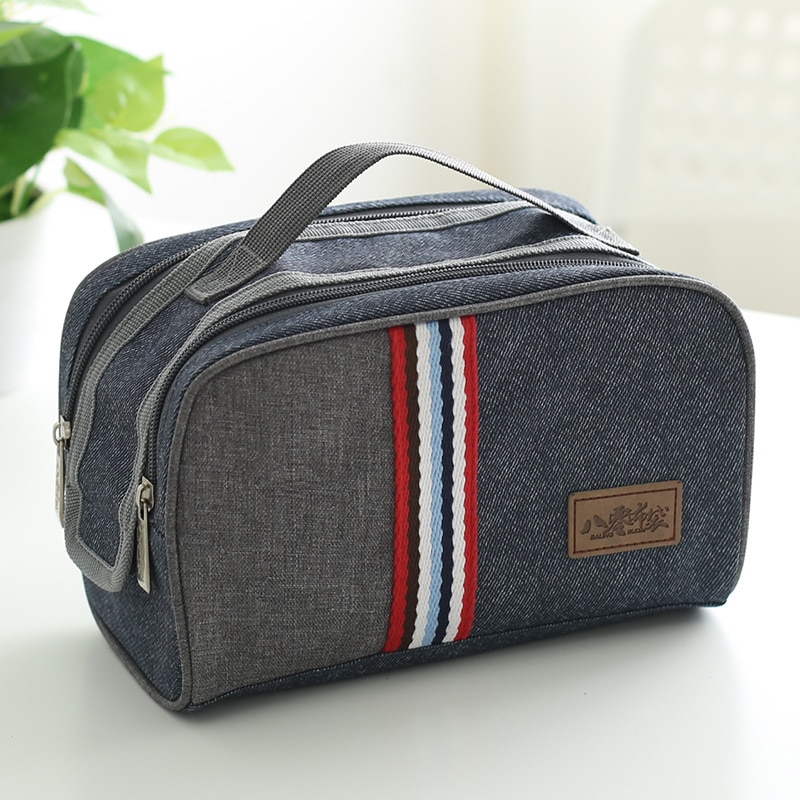 Premium Lunch Bag Portable Cooler Bag Thick Oxford Cloth Waterproof Ice Bag Food Preservation Bag Insulation Package