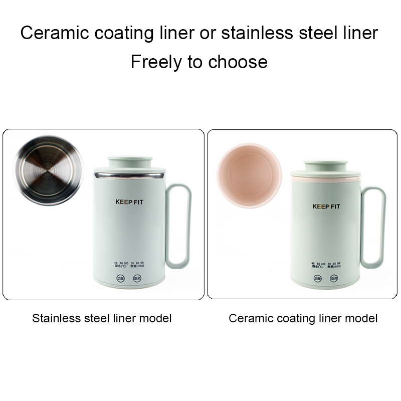 Portable Mini Stew Cup Electric Kettle Water Thermal Heating Boiler Pot Travel Milk Heater Teapot Soup Porridge Slow Cooker