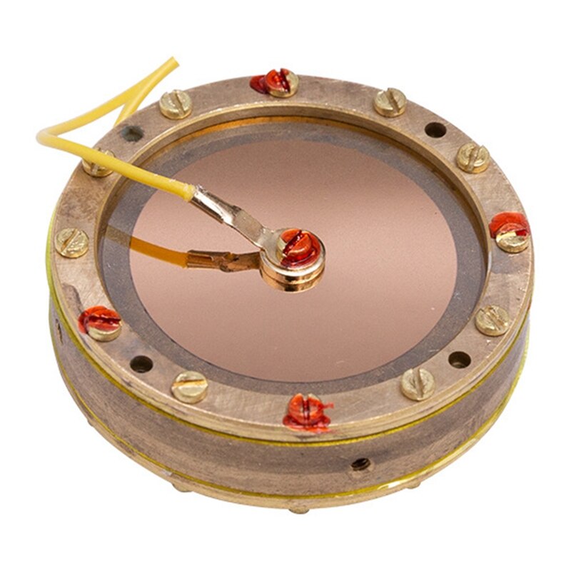 34Mm Large Diaphragm Microphone Cartridge Core Recording Condenser Mic Capsule For Studio Recording Condenser Microphone: Default Title
