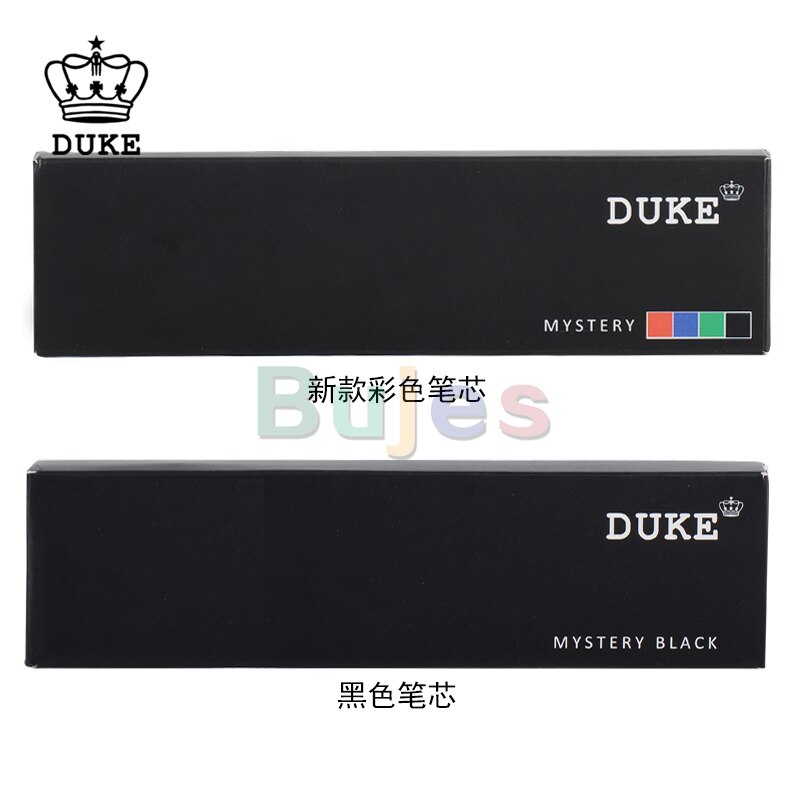 Duke Black/Color Ink Refill Pack of 5, Replaceable Ballpoint Pen Refills,0.5mm/0.7mm Metal Refil,Writing Smoothly.