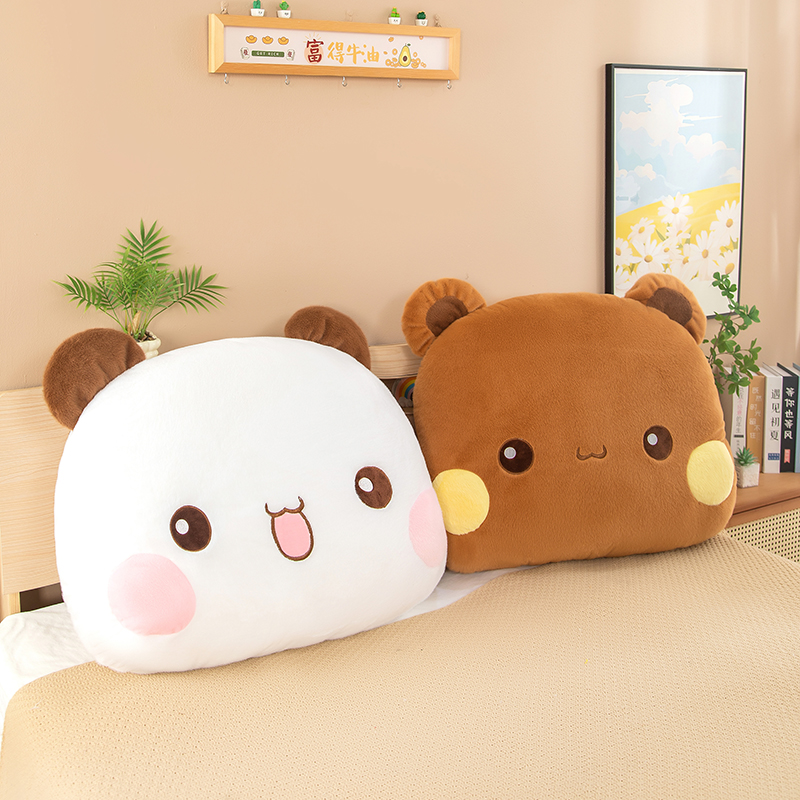 35/60/80cm Kawaii Bubu Dudu Panda Mitao gato muñeco de peluche almohadas de peluche para parejas cojines muñecas lindas para niñas juguetes para niños