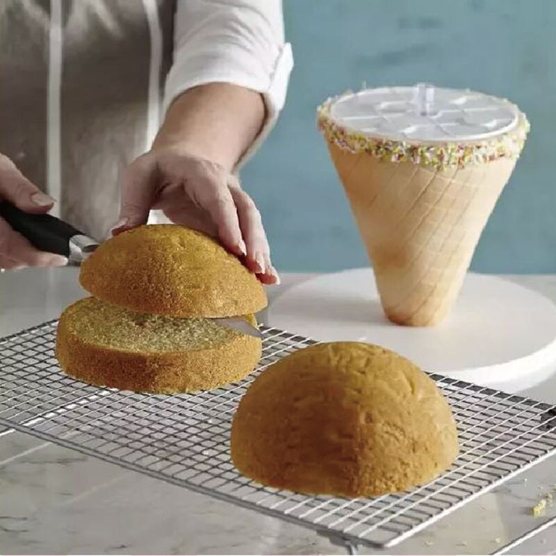 Juego de tortas antigravedad con varios soportes para pastel con capas, herramienta para hornear y decoración de bodas, molde estructural para tartas QA 135 1 Juego