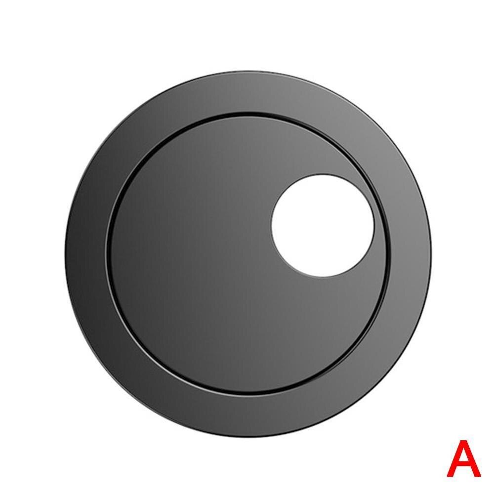 WebCam Cover For iPhone iPad Laptop Camera Web PC Tablet Smartphone Shutter Magnet Slider Plastic Universal Privacy Sticker: Black