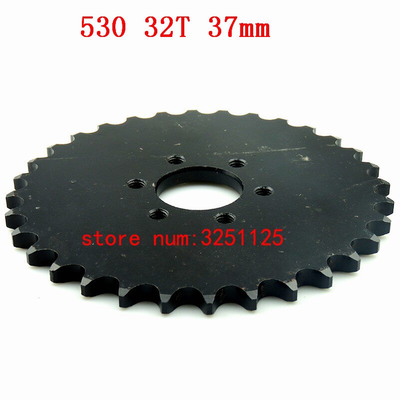 ATV 530 37mm 32T piñón de China 150CC 200CC 250CC 530 ''cadena UTV Go Kart Buggy Quad bicicleta de la motocicleta de la VESPA