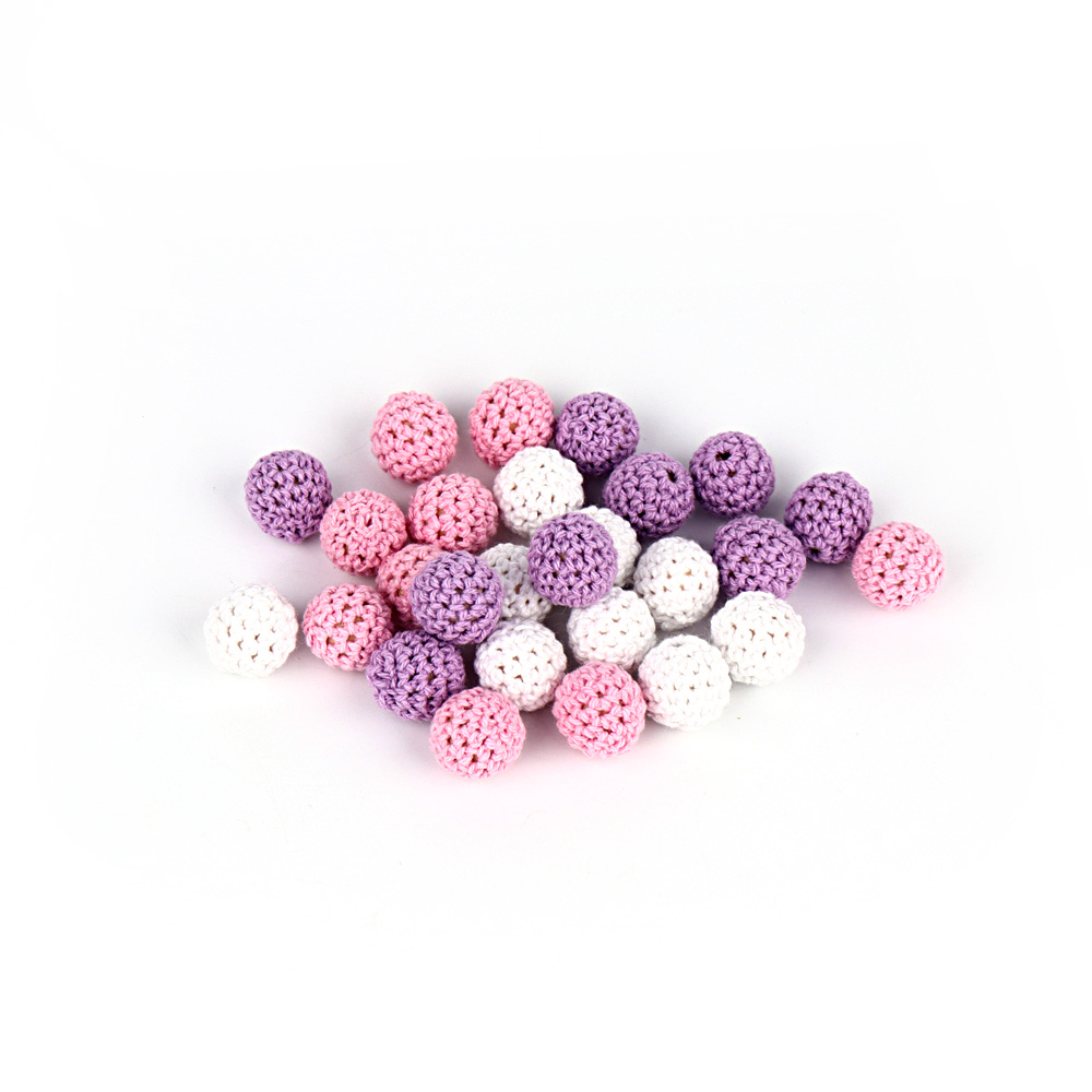 Tyry .hu 30 st naturliga träpärlor runda 16mm tuggbara tand ammande virkade pärlor barnbitning bitring leksaker baby shower