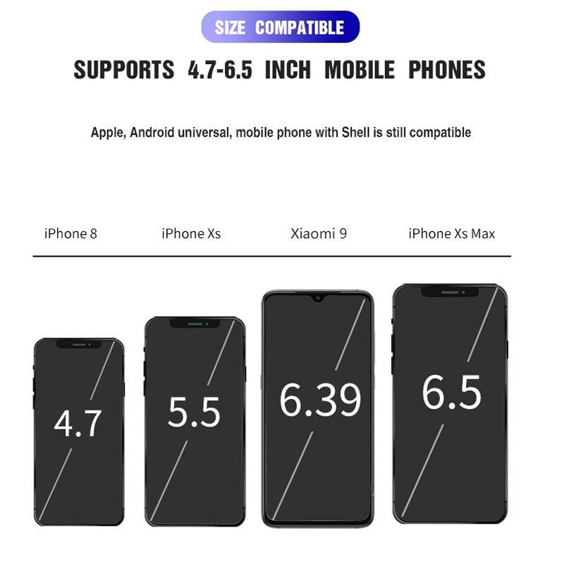Autotelefoonhouder voor iphone 11, autoluchtroosterhouder, universele mobiele houder voor huawei xiaomi smartphone, zwaartekrachtbeugel