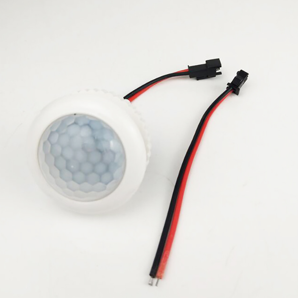 Motion Sensor Switch For Light Bulb PIR Sensor Movement Detector 220V For LED Lamp Home Electrical Wire Connection DIY