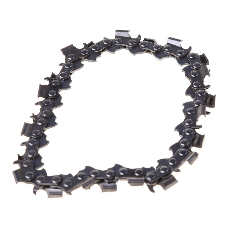 4 Inch Replacement Chain Electric Electric Saw Accessory Mini Steel Chainsaw Chain for Electric Pruning Saw Garden Logging