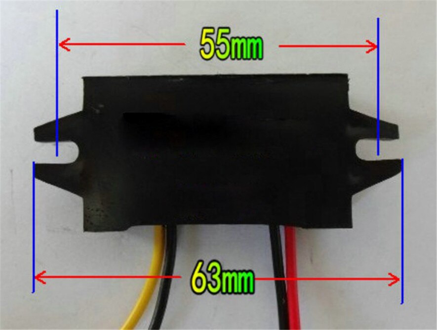 Auto 3A 15 W DC 12 V naar 5 V Step Down Power Converter Adapter Voeding Universele decoratie en Duurzaam Praktische l0415