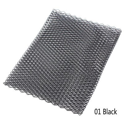 Optionele kleur 40 "grille net universeel aluminium racegaas ventilatie 100cm 33cm alle soorten auto's  #275478: Zwart
