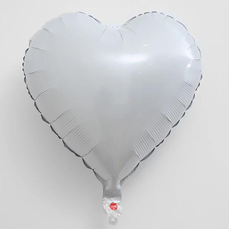 18 tommer hjerteballoner aluminiumsfolieballoner fødselsdag valentinsdag bryllup fødselsdagsfest dekoration julepynt: 2