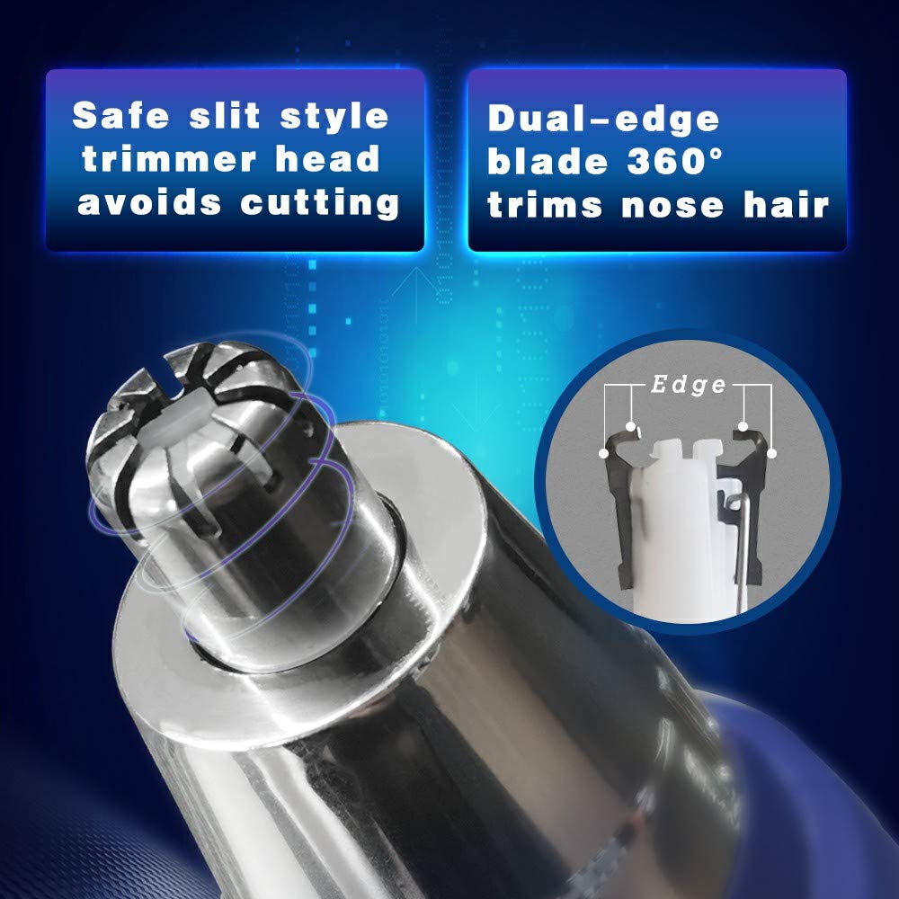 Electric Shaving Nose Ear Trimmer Safety Face Care Nose Hair Trimmer For Men Shaving Hair Removal Razor Beard Cleaning Machine