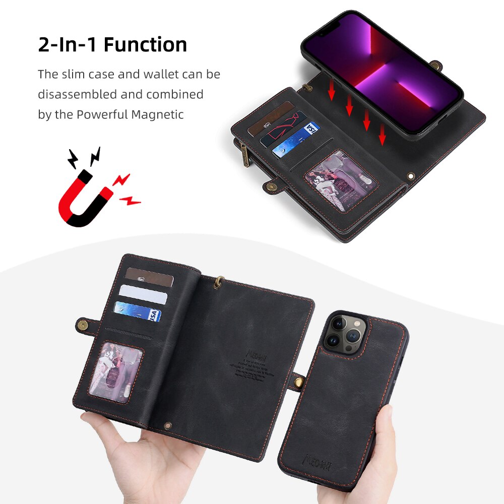 Brieftasche Schulter Tasche Handy Fall Für iPhone 6 6S Plus