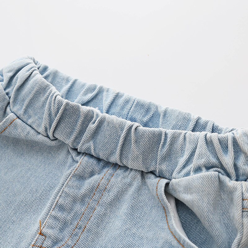 Summer Ethnic Style 3 4 6 8 10 12 Years Teenager Children Short Jeans Pants Baby Kids Hole Denim Tassel Shorts For Girls