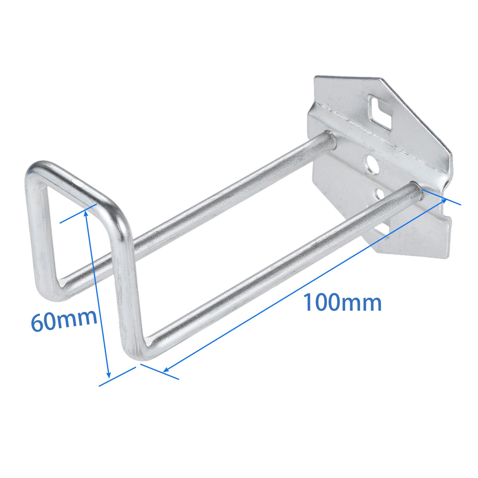 Wall Mounted Hook Hole Board Steel Hanger Tool Storage Shelf Garage/Garden/Kitchen Organizer Hammer/Pliers/Coil/Saw/Wrench/Tapes