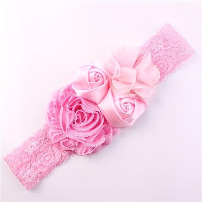 Lovely Hair Band Baby Girl's Headbands Chiffon Hair Flower Item Type Head Baby Hair Accessories