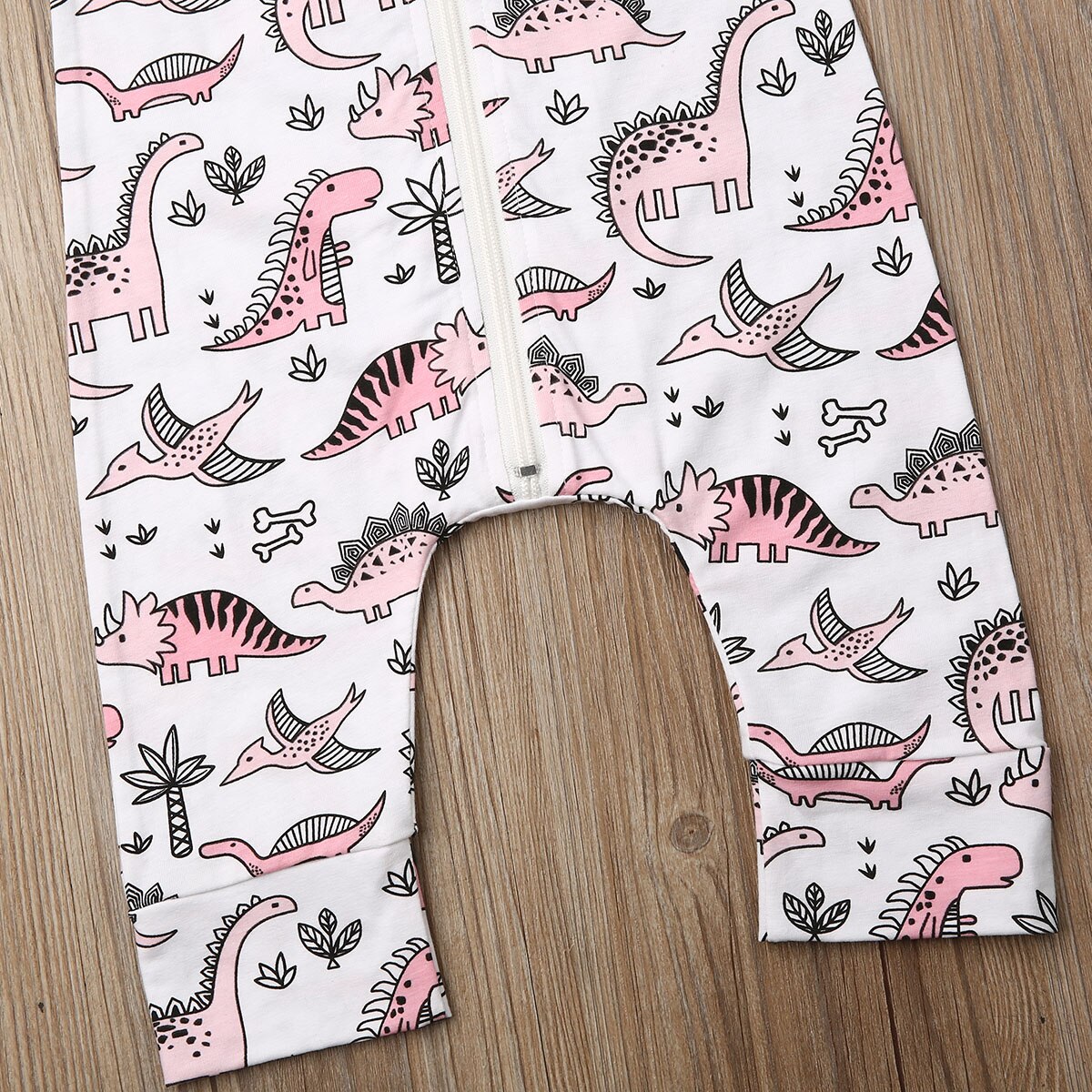 2019 Bebê Roupas de Verão Infantil Kid Menina Do Menino Do Bebê Dinossauro Romper Jumpsuit Outfit 3D Moletom Com Capuz Sem Mangas Animais Roupas de Impressão