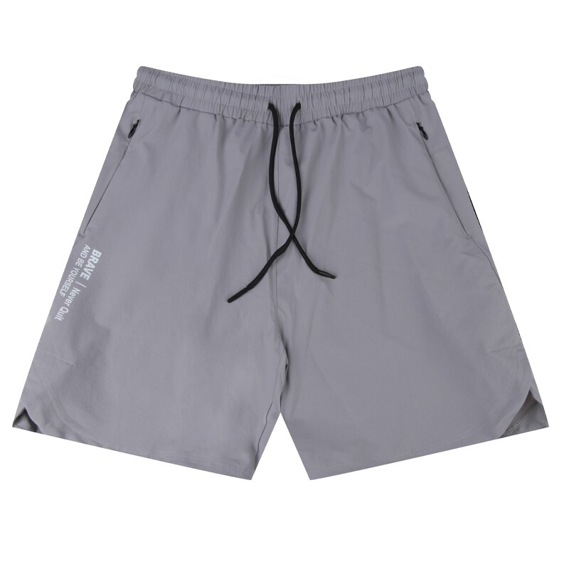 Short de sport pour homme, bas de Jogging, musculation, entraînement, Gym, lettre, séchage rapide, pantalon de plage, été